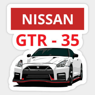 nissan gtr Sticker